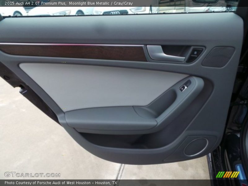 Moonlight Blue Metallic / Gray/Gray 2015 Audi A4 2.0T Premium Plus