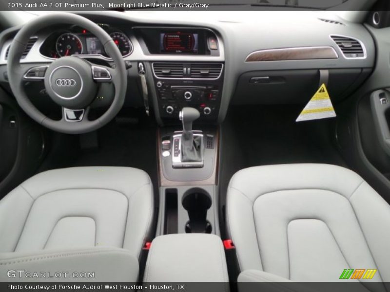 Moonlight Blue Metallic / Gray/Gray 2015 Audi A4 2.0T Premium Plus