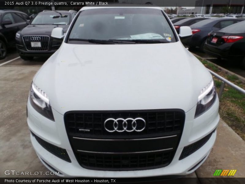 Cararra White / Black 2015 Audi Q7 3.0 Prestige quattro