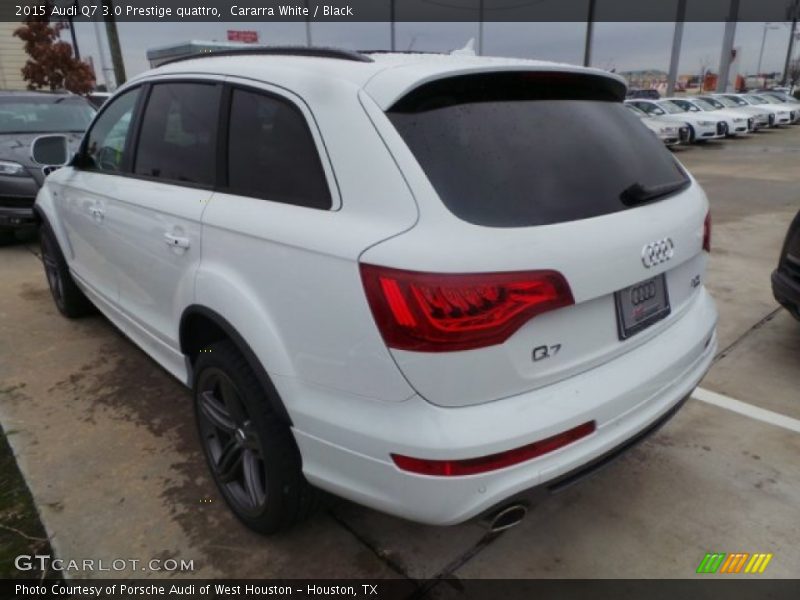 Cararra White / Black 2015 Audi Q7 3.0 Prestige quattro