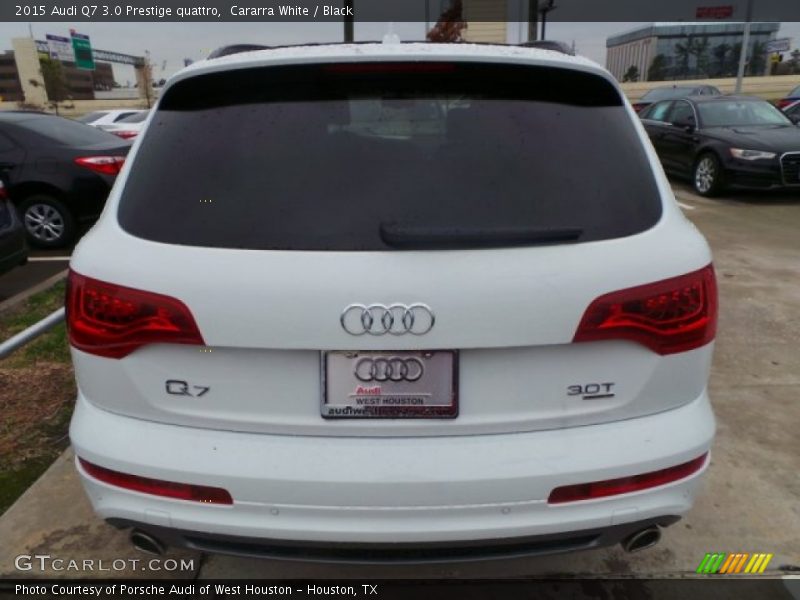 Cararra White / Black 2015 Audi Q7 3.0 Prestige quattro