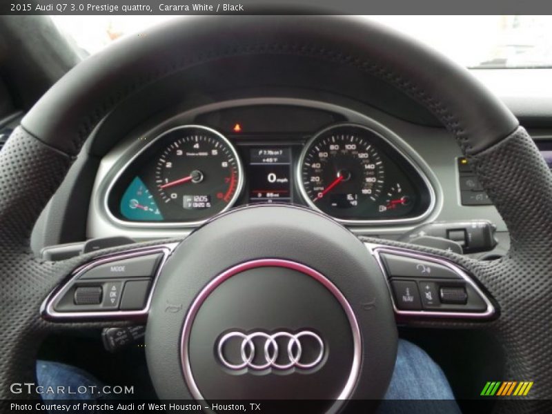 Cararra White / Black 2015 Audi Q7 3.0 Prestige quattro
