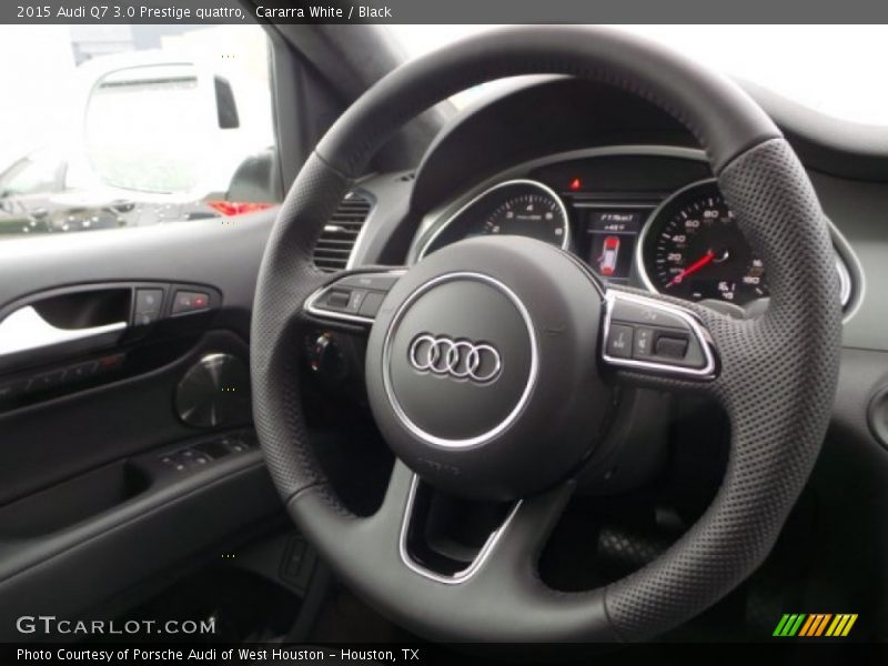 Cararra White / Black 2015 Audi Q7 3.0 Prestige quattro