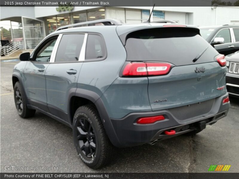 Anvil / Trailhawk Black 2015 Jeep Cherokee Trailhawk 4x4