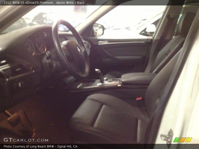 Alpine White / Black 2012 BMW X5 xDrive35i Premium