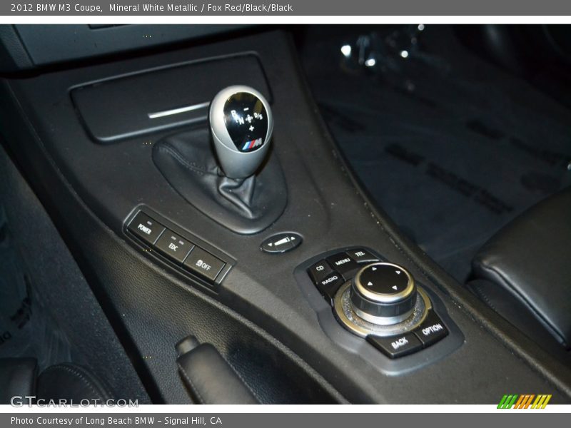Mineral White Metallic / Fox Red/Black/Black 2012 BMW M3 Coupe