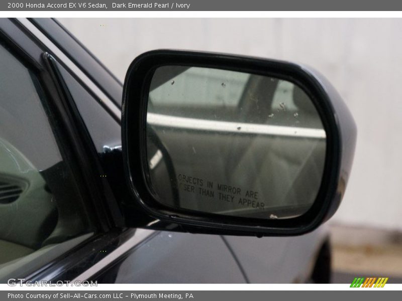 Dark Emerald Pearl / Ivory 2000 Honda Accord EX V6 Sedan