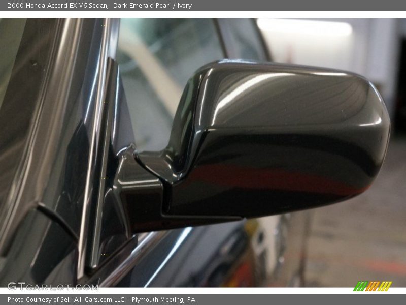Dark Emerald Pearl / Ivory 2000 Honda Accord EX V6 Sedan