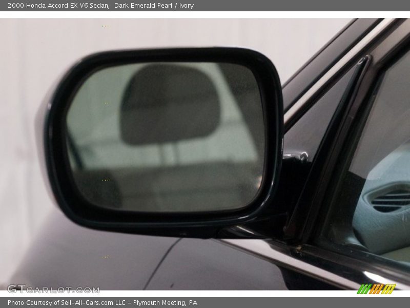Dark Emerald Pearl / Ivory 2000 Honda Accord EX V6 Sedan