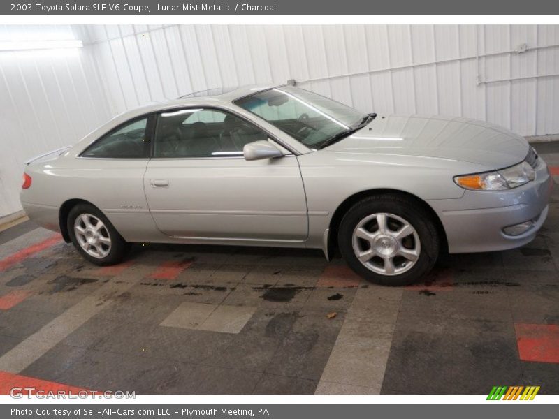 Lunar Mist Metallic / Charcoal 2003 Toyota Solara SLE V6 Coupe