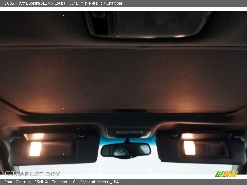 Lunar Mist Metallic / Charcoal 2003 Toyota Solara SLE V6 Coupe