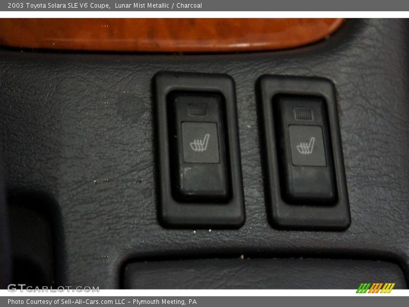 Lunar Mist Metallic / Charcoal 2003 Toyota Solara SLE V6 Coupe