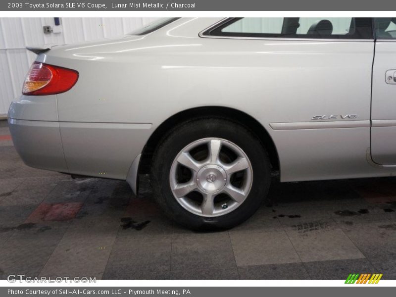 Lunar Mist Metallic / Charcoal 2003 Toyota Solara SLE V6 Coupe