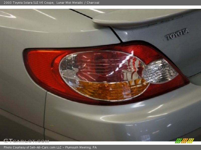 Lunar Mist Metallic / Charcoal 2003 Toyota Solara SLE V6 Coupe