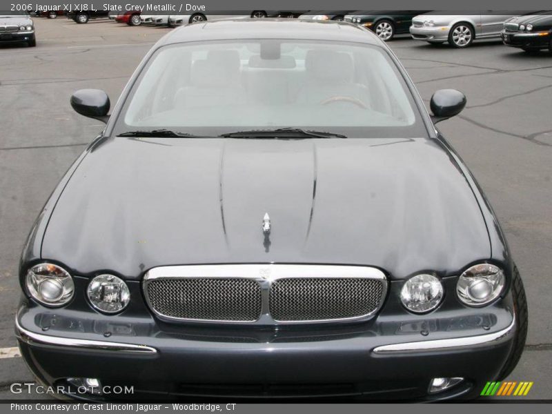 Slate Grey Metallic / Dove 2006 Jaguar XJ XJ8 L