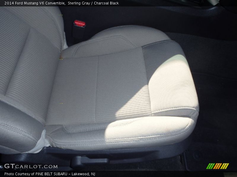 Sterling Gray / Charcoal Black 2014 Ford Mustang V6 Convertible