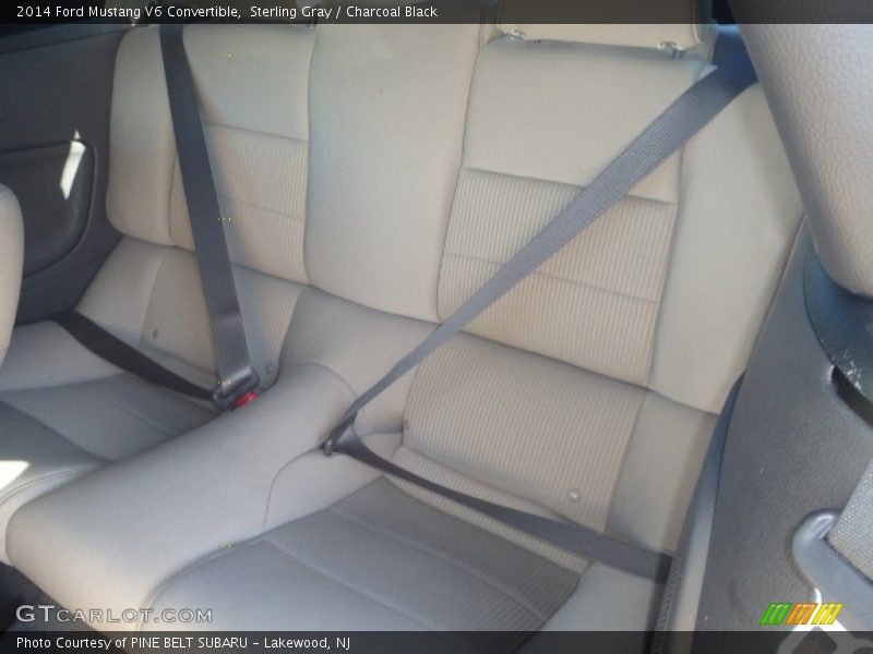 Sterling Gray / Charcoal Black 2014 Ford Mustang V6 Convertible