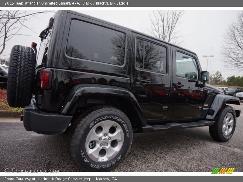 Black / Black/Dark Saddle 2015 Jeep Wrangler Unlimited Sahara 4x4