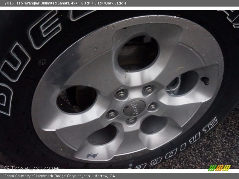 Black / Black/Dark Saddle 2015 Jeep Wrangler Unlimited Sahara 4x4