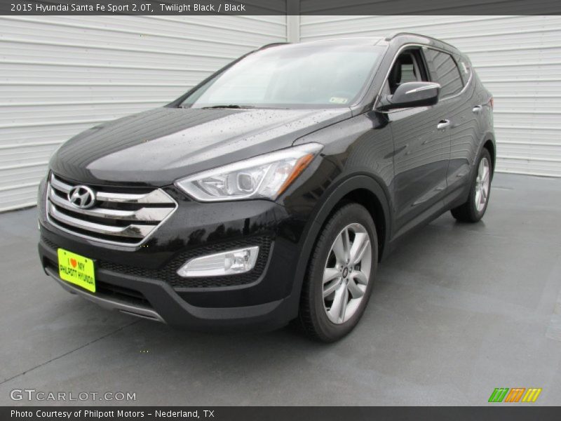 Twilight Black / Black 2015 Hyundai Santa Fe Sport 2.0T