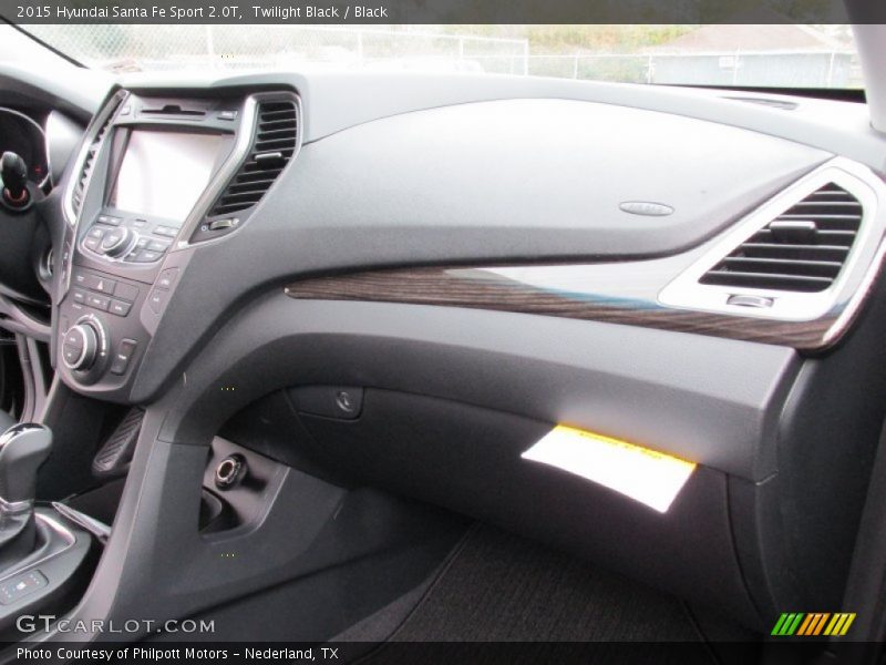 Twilight Black / Black 2015 Hyundai Santa Fe Sport 2.0T