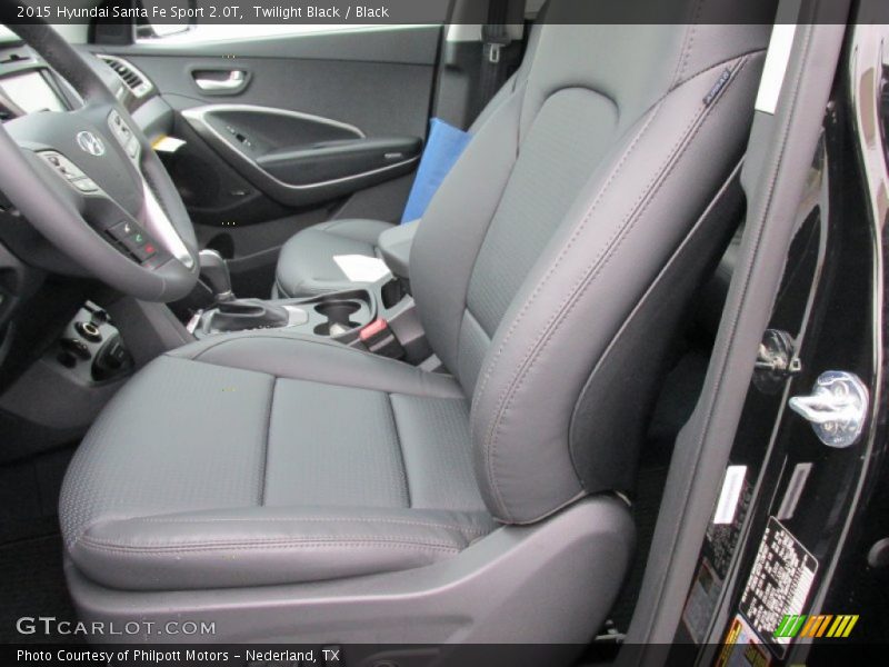 Twilight Black / Black 2015 Hyundai Santa Fe Sport 2.0T