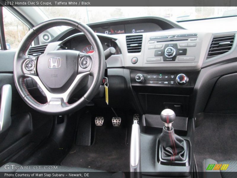 Taffeta White / Black 2012 Honda Civic Si Coupe