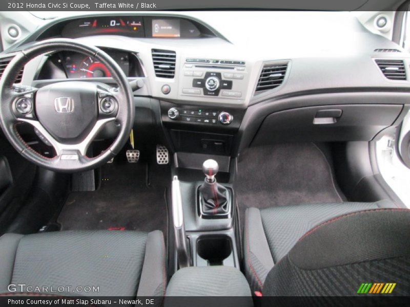 Taffeta White / Black 2012 Honda Civic Si Coupe
