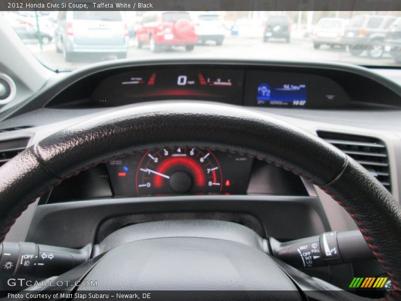 Taffeta White / Black 2012 Honda Civic Si Coupe