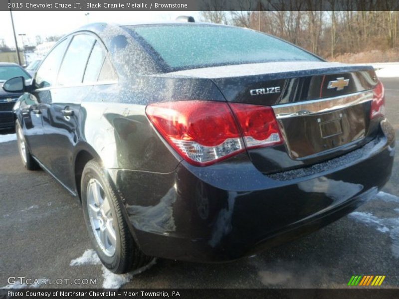 Black Granite Metallic / Brownstone 2015 Chevrolet Cruze LT
