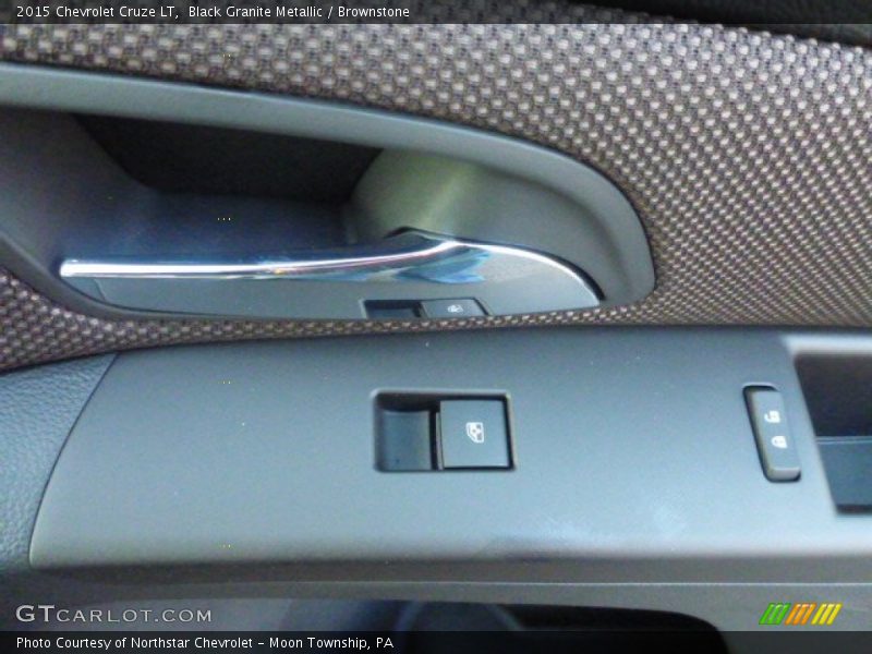 Black Granite Metallic / Brownstone 2015 Chevrolet Cruze LT