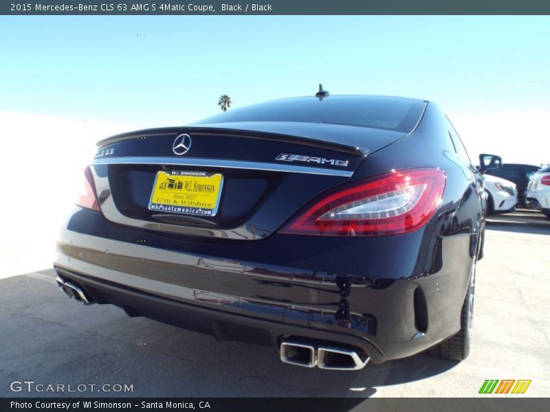 Black / Black 2015 Mercedes-Benz CLS 63 AMG S 4Matic Coupe