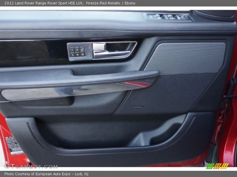 Firenze Red Metallic / Ebony 2012 Land Rover Range Rover Sport HSE LUX