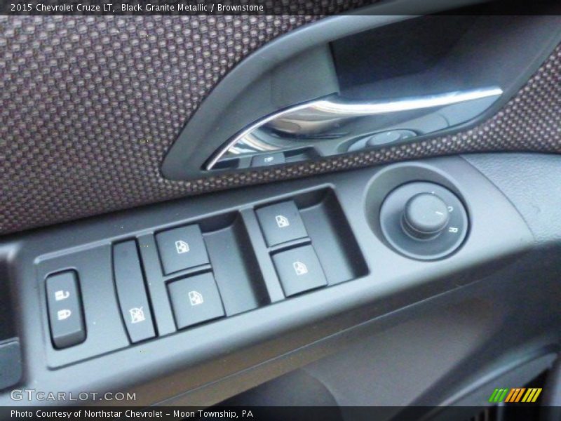 Black Granite Metallic / Brownstone 2015 Chevrolet Cruze LT