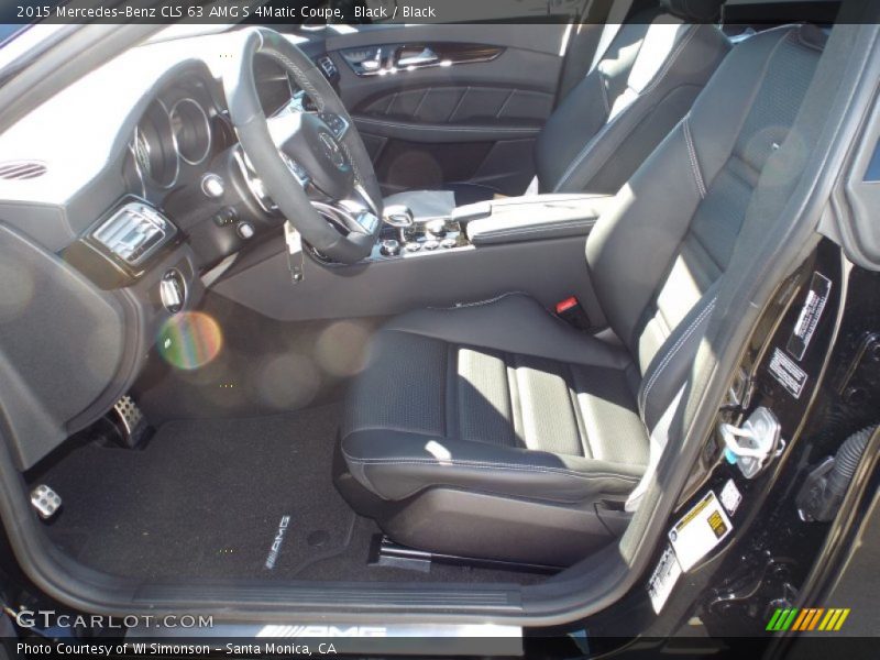 Black / Black 2015 Mercedes-Benz CLS 63 AMG S 4Matic Coupe