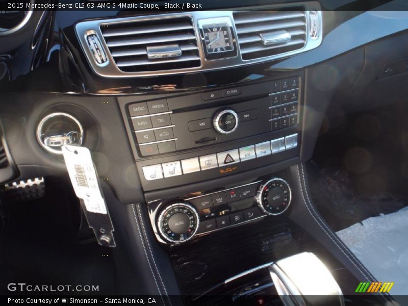Black / Black 2015 Mercedes-Benz CLS 63 AMG S 4Matic Coupe