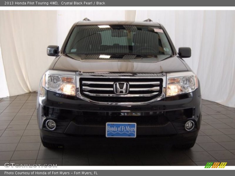 Crystal Black Pearl / Black 2013 Honda Pilot Touring 4WD