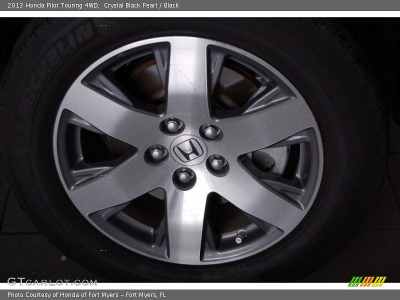 Crystal Black Pearl / Black 2013 Honda Pilot Touring 4WD