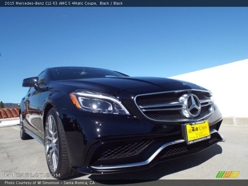 Black / Black 2015 Mercedes-Benz CLS 63 AMG S 4Matic Coupe