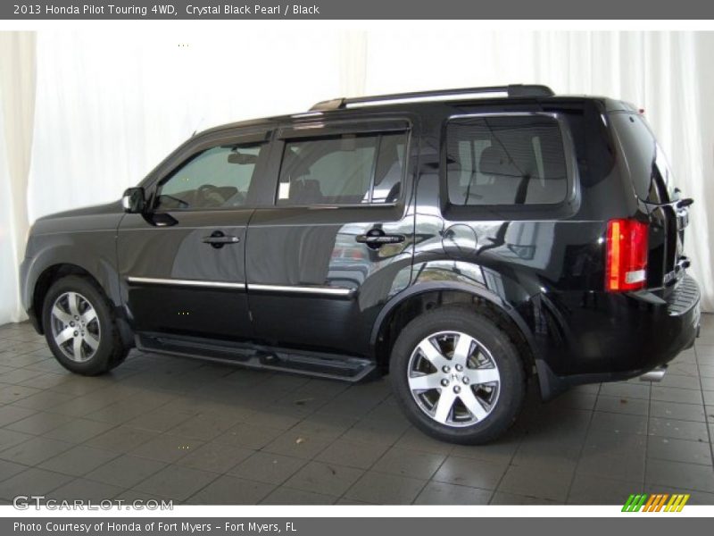 Crystal Black Pearl / Black 2013 Honda Pilot Touring 4WD