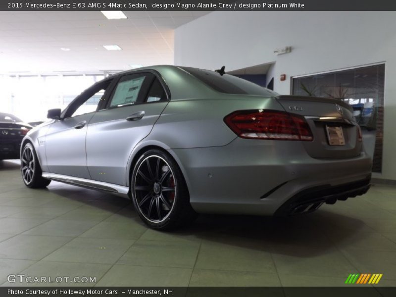  2015 E 63 AMG S 4Matic Sedan designo Magno Alanite Grey