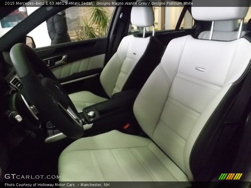 Front Seat of 2015 E 63 AMG S 4Matic Sedan