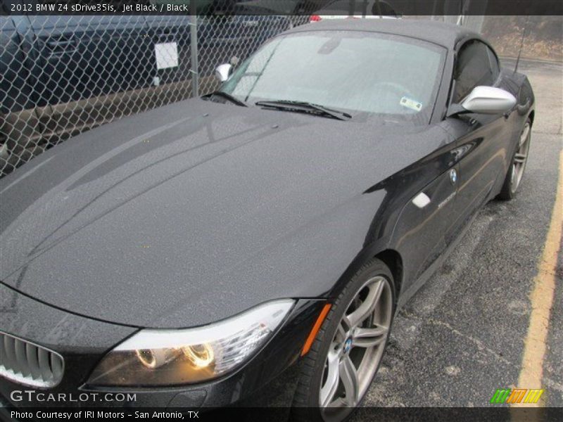 Jet Black / Black 2012 BMW Z4 sDrive35is