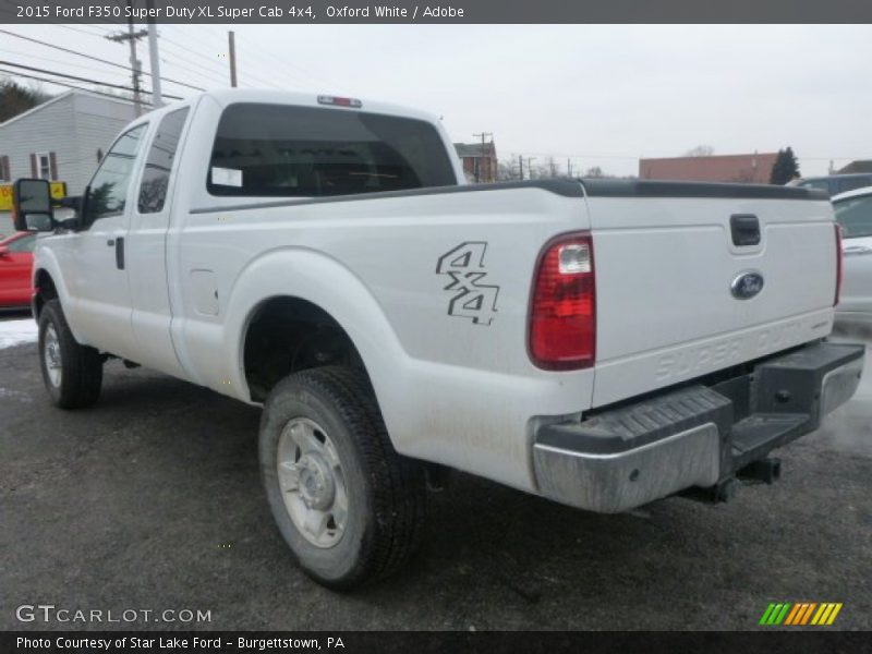 Oxford White / Adobe 2015 Ford F350 Super Duty XL Super Cab 4x4