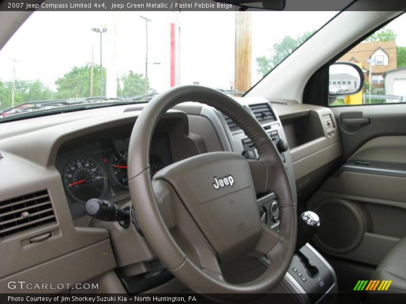 Jeep Green Metallic / Pastel Pebble Beige 2007 Jeep Compass Limited 4x4