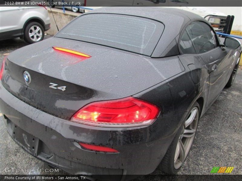 Jet Black / Black 2012 BMW Z4 sDrive35is