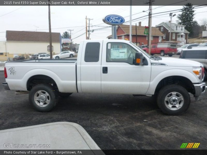 Oxford White / Adobe 2015 Ford F350 Super Duty XL Super Cab 4x4