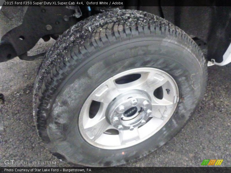 Oxford White / Adobe 2015 Ford F350 Super Duty XL Super Cab 4x4