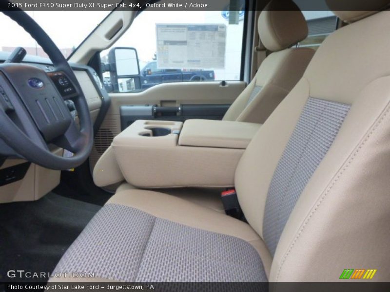 Front Seat of 2015 F350 Super Duty XL Super Cab 4x4