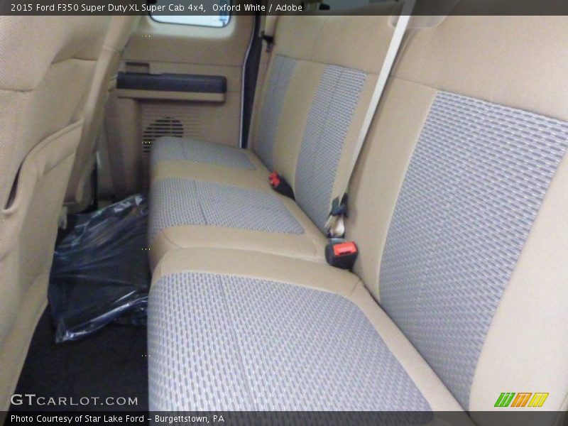 Rear Seat of 2015 F350 Super Duty XL Super Cab 4x4